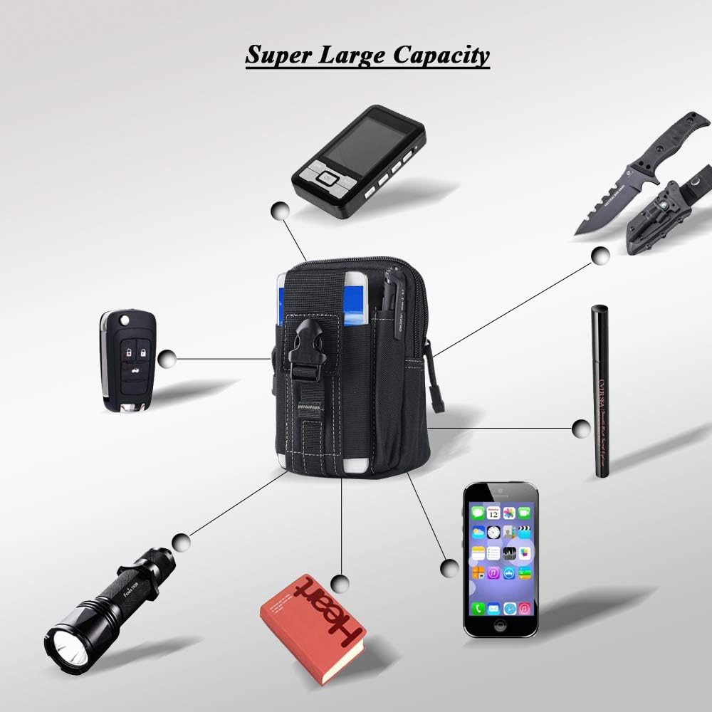 Tactical Molle Belt Pouch Mili - Phone Holder review and price