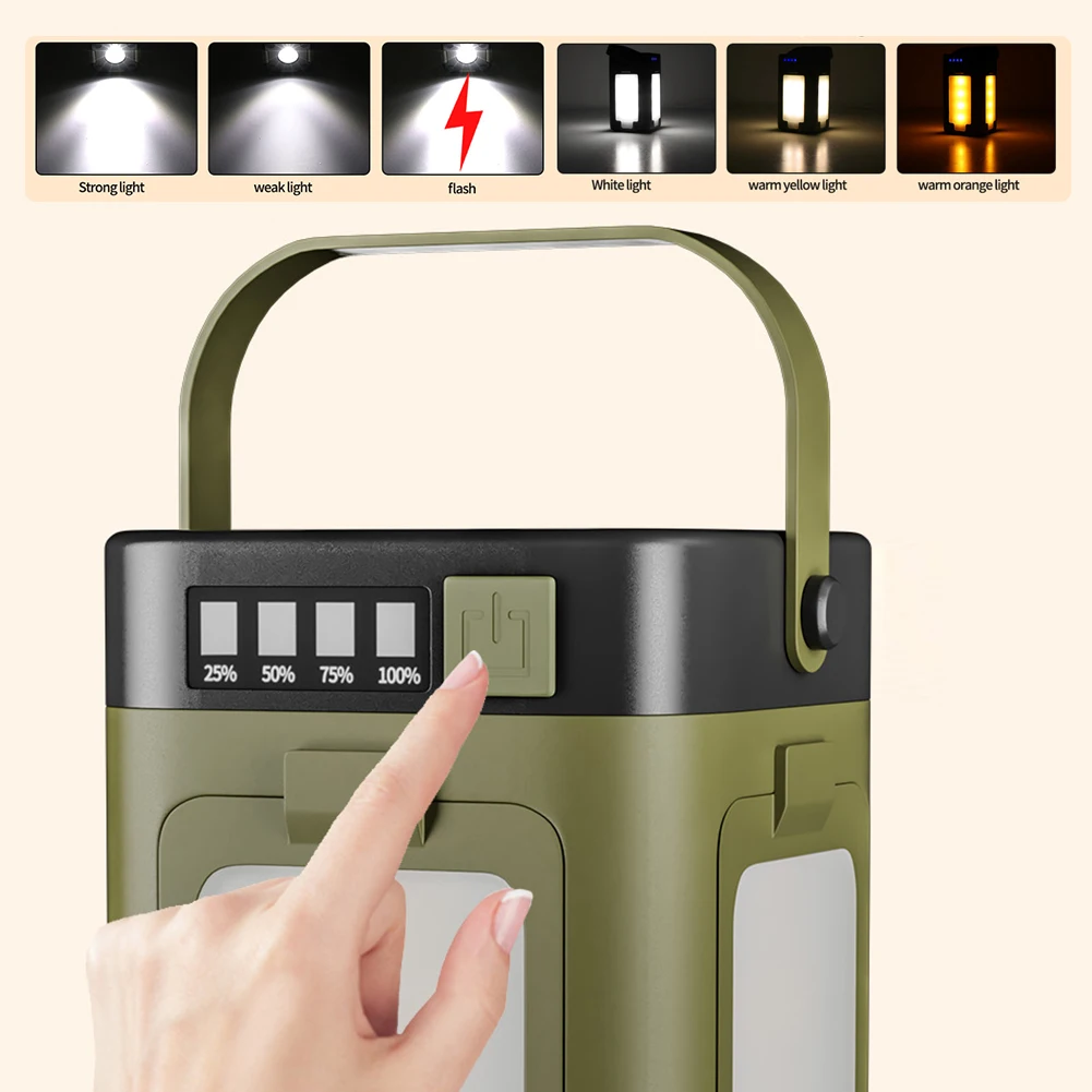 Solar Outdoor Portable Camping - Power Bank review and price