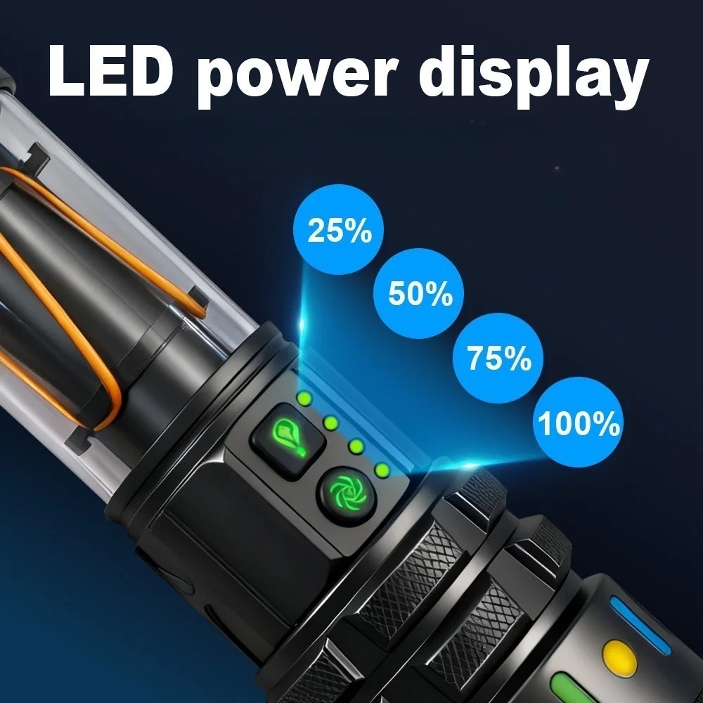 Powerful Ultra Bright LED Flas - Power Bank review and price