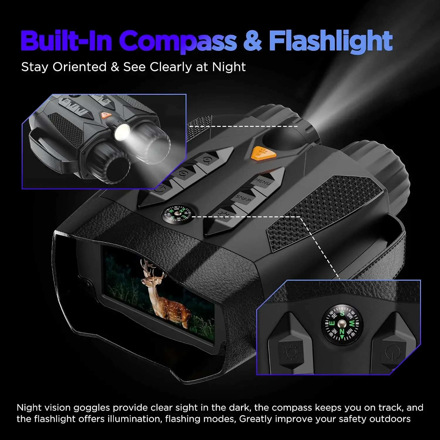 Night Vision Goggles for Adult - Electronics Gadgets For Gift review and price
