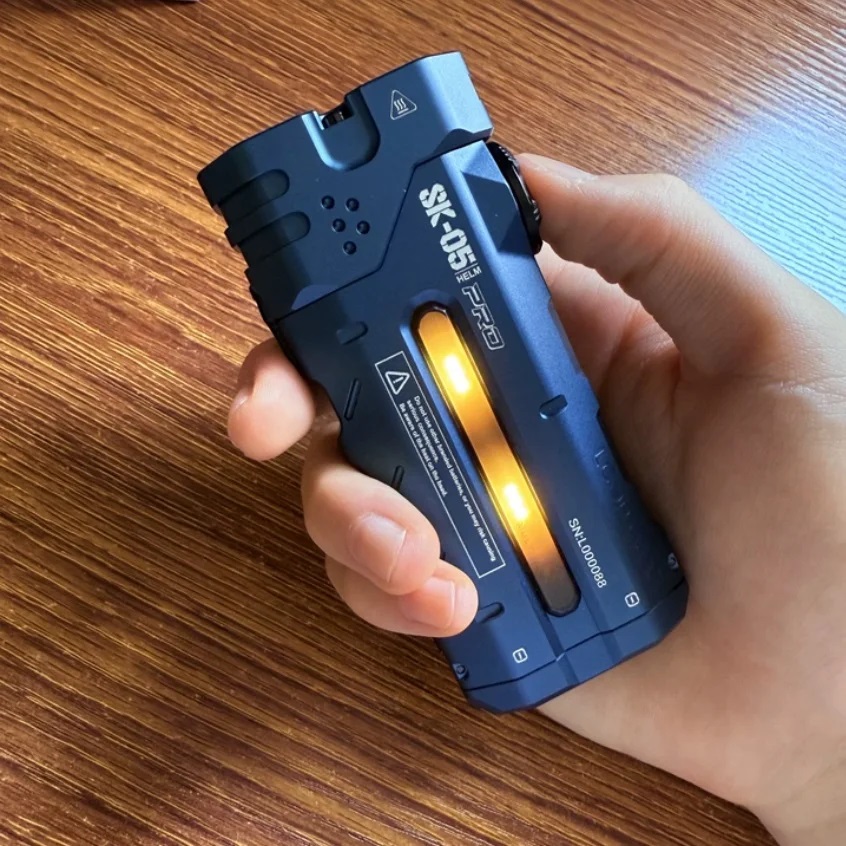 Powerful Flat LED Flashlight 4 - Power Bank review and price