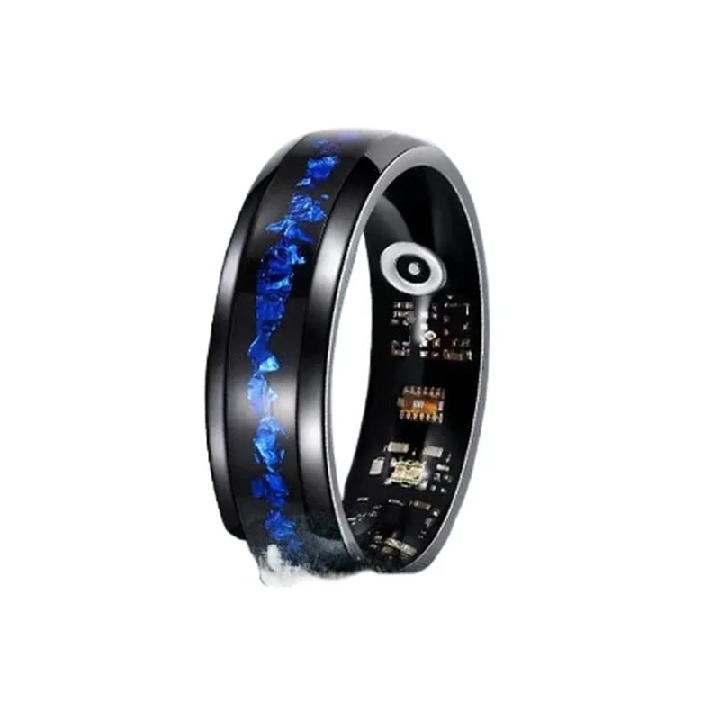 Smart Ring Blue Gold Foil Desi - Smart Watch review and price