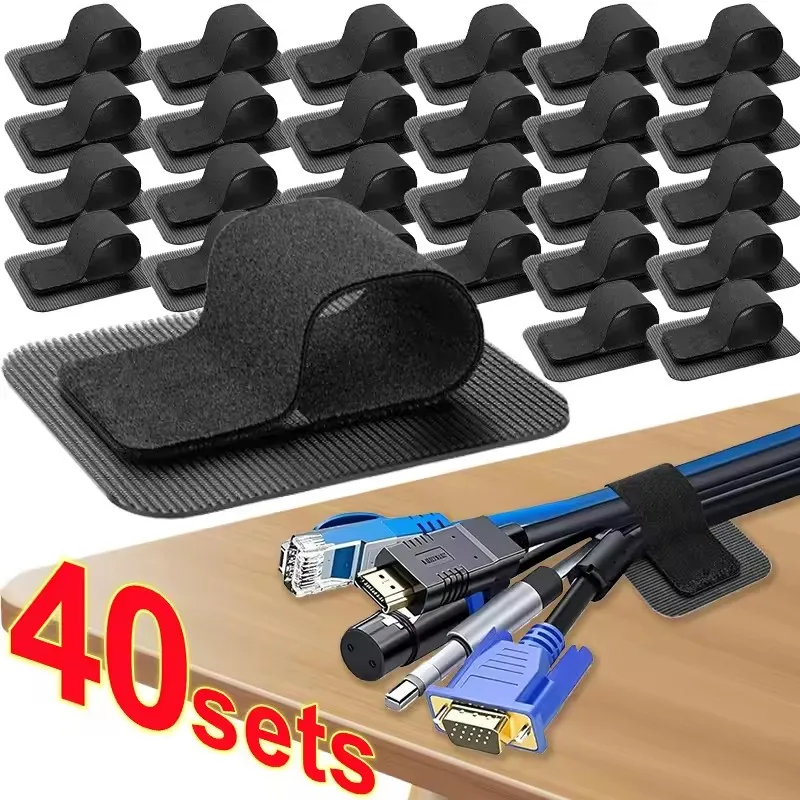4-40 Sets Cable Management Und - Cable Organizer review and price