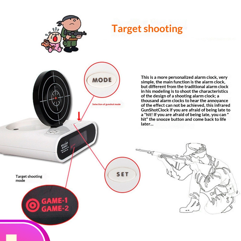 Electronics Desk Clock Creativ - Electronics Gadgets For Gift review and price