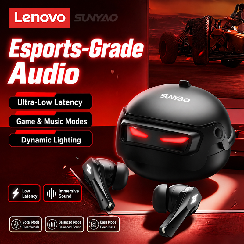 Choice Lenovo GT101 Gaming Hea - Headphones Wireless review and price