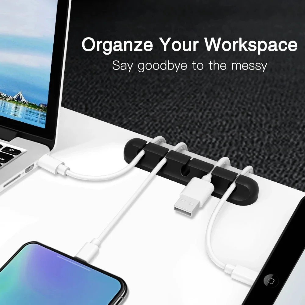Silicone USB Cable Organizer U - Cable Organizer review and price