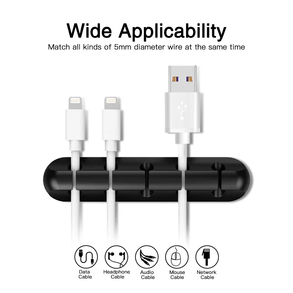 Silicone USB Cable Organizer U - Cable Organizer review and price
