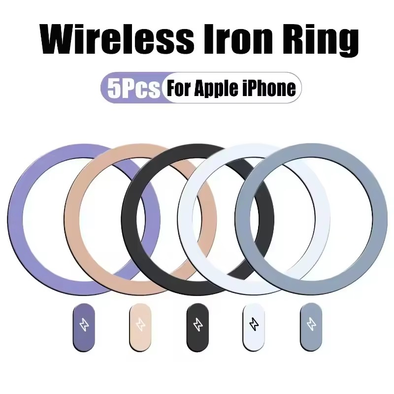 5/1Pcs Metal Plate Sticker Rin - Wireless Charger review and price